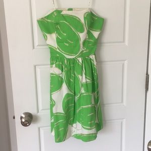 Lilly Pulitzer green flower dress